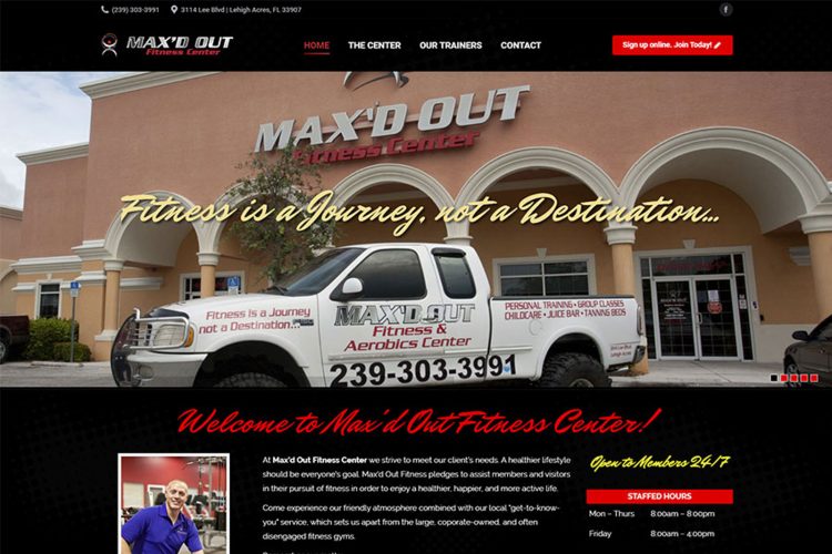 Maxd Out Fitness Center Screenshot