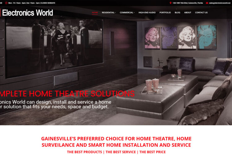 Electronics World Screenshot