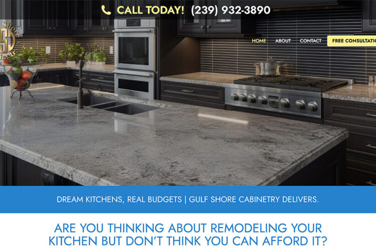 Gulf Shore Cabinetry Screenshot