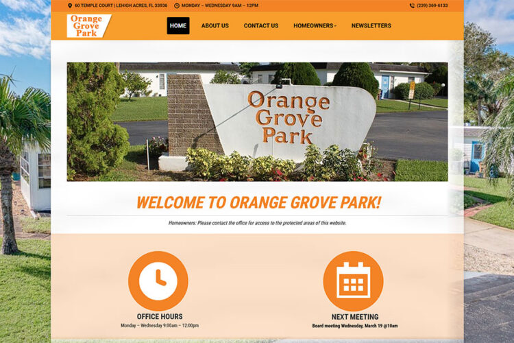 Orange Grove Park Screenshot